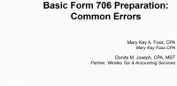Basic 706 Preparation: Common Errors icon