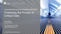 Protecting the Privacy of Critical Data (NAA, FIN) icon