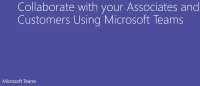 Collaborate With Your Customers Using Microsoft Teams icon
