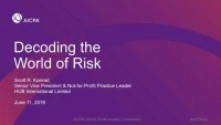 Decoding the World of Risks icon