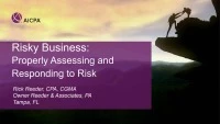 Risky Business: Properly Assessing and Responding to Risk icon