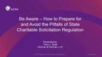 Be Aware: How to Prepare for and Avoid the Pitfalls of State Charitable Solicitation Regulation icon