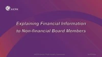 Explaining Finance Information to Non-Financial Board Members icon