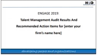 Talent Management Workshop: Evaluate & Update Your Organization's Talent Management Plan icon