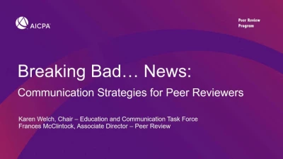 Breaking Bad…News: Communication Strategies for Peer Reviewers icon