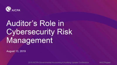 Auditor’s Role in Cybersecurity Risk Management icon