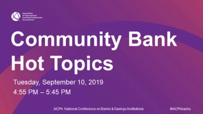 Community Bank Hot Topics icon
