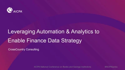 Leveraging Automation to Enable Finance Data Strategy icon