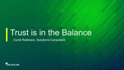 Trust is in the Balance: Technology and Financial Reporting Confidence icon
