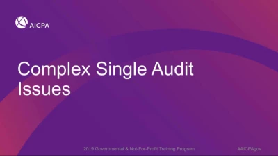 Complex Single Audit Issues icon