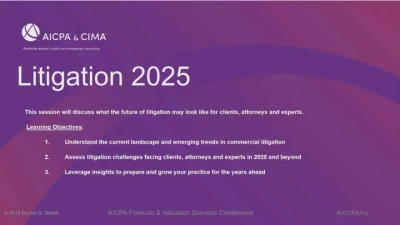 "Litigation in 2025" icon