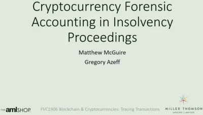 Blockchain & Cryptocurrencies: Tracing Transactions icon