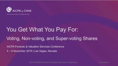 You Get What You Pay For: Voting, Non-voting, and Super-voting Shares icon