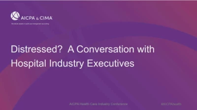 Distressed? A Conversation with Hospital Industry Executives icon