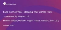 Eyes on the Prize: Mapping Your Career Path - presented by Marcum LLP icon