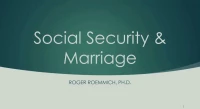Social Security and Marriage icon
