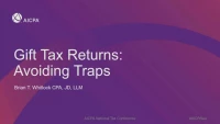 Gift Tax Returns: Avoiding Traps icon