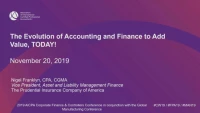 The Evolution of Accounting and Finance to Add Value, TODAY icon