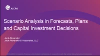 Scenario Analysis in Forecasts, Plans and Capital Investment Decisions icon