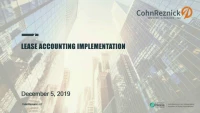 Lease Accounting Implementation (Repeat of COR1915) icon