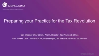 ENG201.04. Preparing your Practice for the Tax Revolution icon