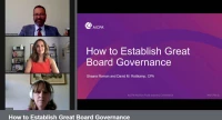 How to Establish Great Board Governance icon