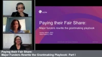 Paying their Fair Share: Major Funders Rewrite the Grantmaking Playbook: Part I icon