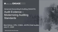 NAA2010. Audit Evidence - Modernizing Auditing Standards icon