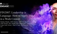 FIN2007. Leadership is Language: How to Apply This in a Work Context icon