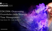 EDG2006. Overcoming Overwhelm (with Strategic Time Management) icon
