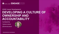 EDG2008. Developing a Culture of Ownership and Accountability icon
