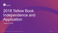 2018 Yellow Book Independence and Application icon