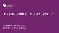 Lessons Learned During COVID-19 icon