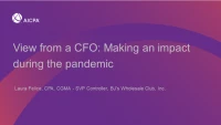Announcements and Final Remarks | View from CAO: Making an impact during the pandemic icon