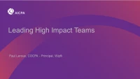 Leading High Impact Teams icon