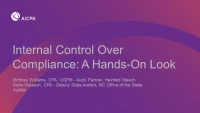 Internal Control Over Compliance: A Hands-On Look icon