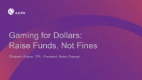 Gaming for Dollars: Raise Funds, Not Fines icon