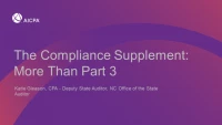 The Compliance Supplement: More Than Part 3 icon