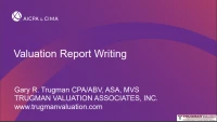 Valuation Report Writing Workshop icon