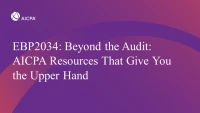 Beyond the Audit: AICPA Resources That Give You the Upper Hand icon