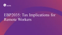Tax Implications for Remote Workers icon