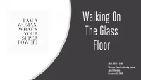 Walking on the Glass Floor: Empowering "Equal - Not Identical" Leadership (7pm BST) icon