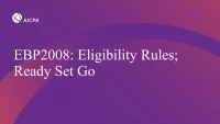 Eligibility Rules; Ready Set Go icon