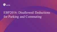 Disallowed Deductions for Parking and Commuting icon