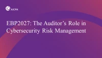 The Auditor’s Role in Cybersecurity Risk Management icon