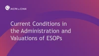 Current Conditions in the Administration and Valuations of ESOPs icon