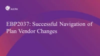 Successful Navigation of Plan Vendor Changes icon