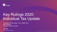 Key Rulings 2020/Individual Update icon