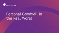Personal Goodwill in the Real World icon