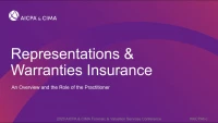 Representations & Warranties Insurance:  An Overview and the Role of the Practitioner icon